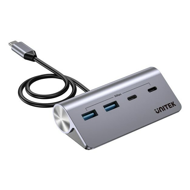 HUB USB Unitek Hub alumininiowy USB-A/USB-C