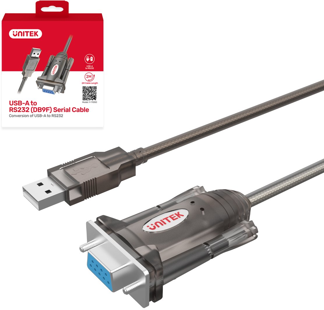 Unitek Kabel szeregowy USB-ARS232 (DB9F) |