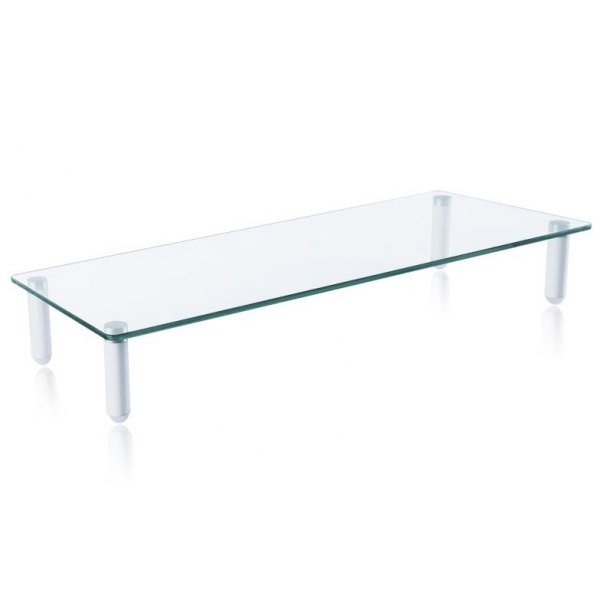 Techly Universal glass stand for LED/LCD