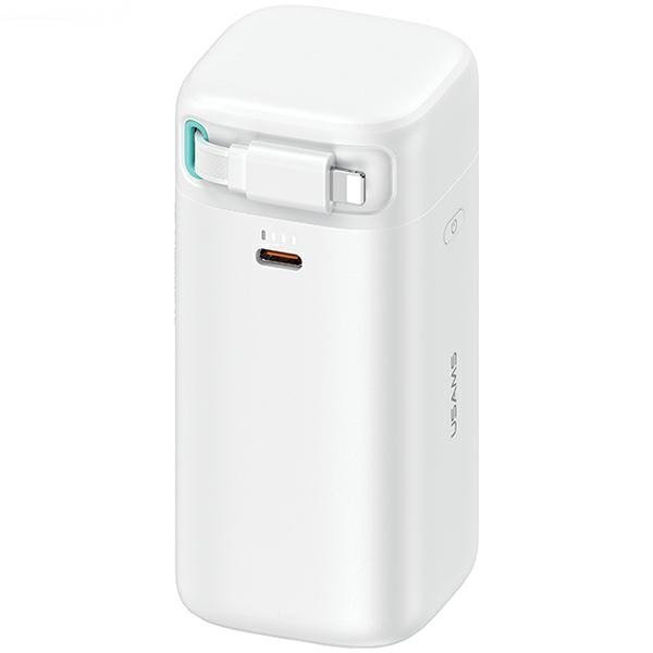 Powerbank Usams XMF Series US-CD217zwijanym kablem