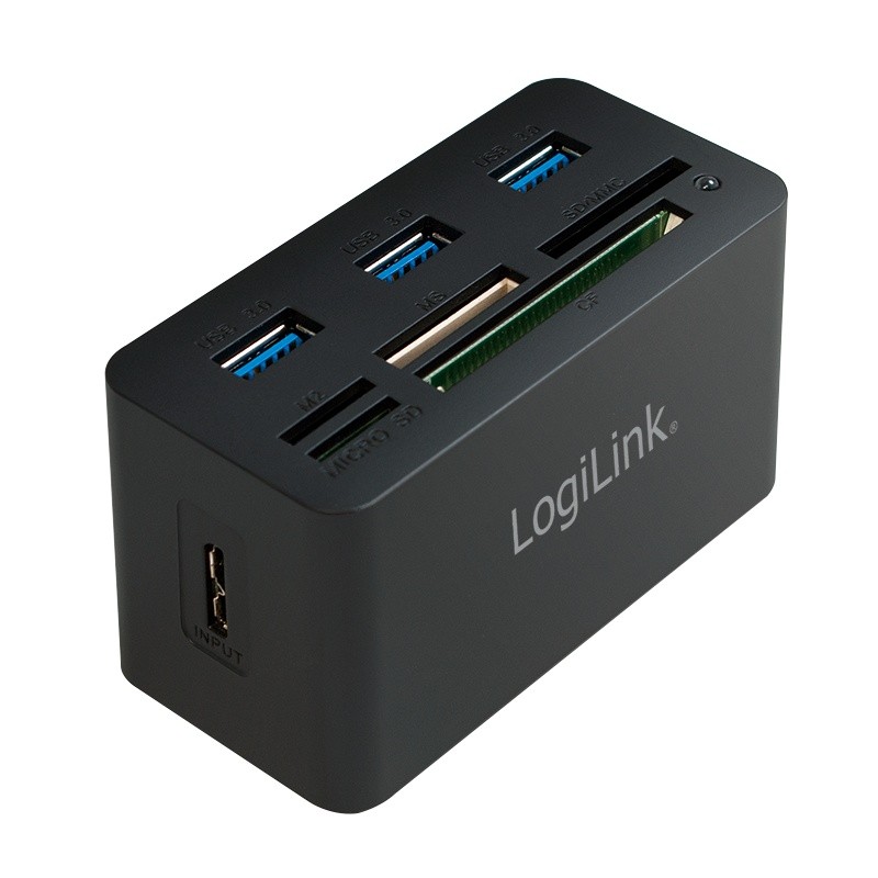 HUB USB LogiLink 1x CF 1x