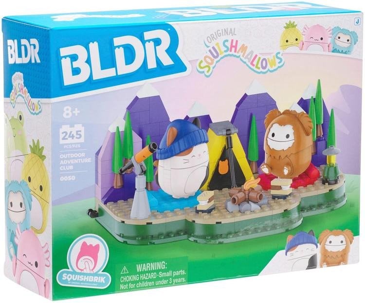 Usorteret BLDR Squishmallows Building Campout with