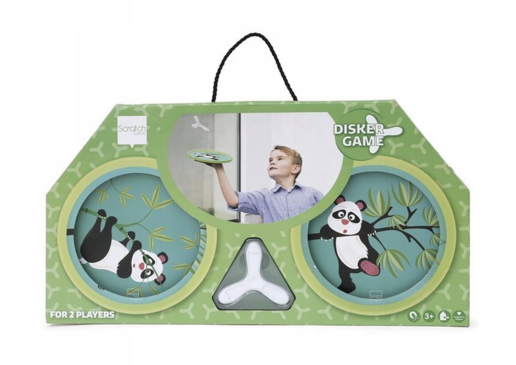 Usorteret Kastespil med propel - panda