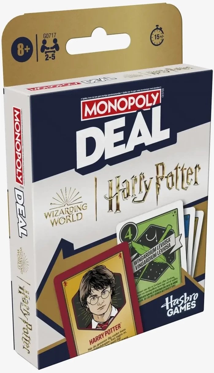 Usorteret Monopoly Deal Harry Potter DK/NO