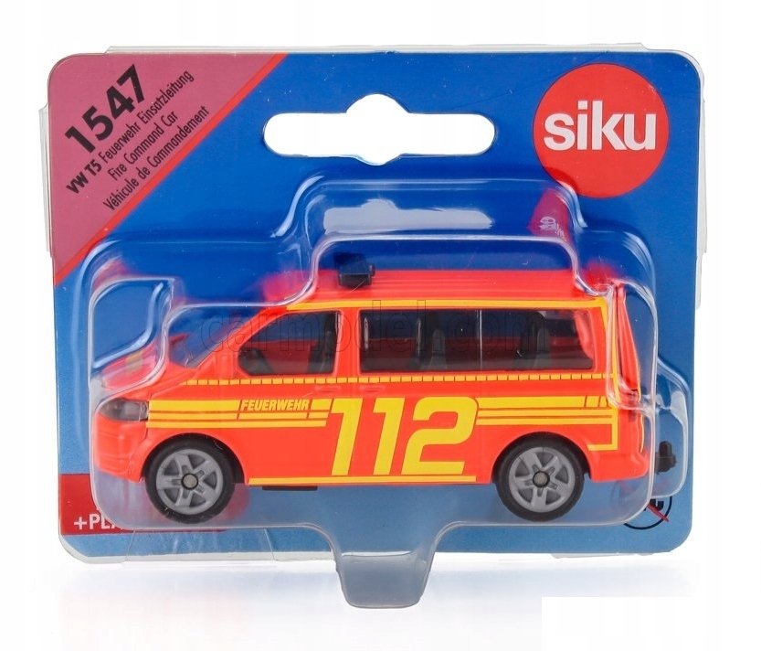 Usorteret Siku VW T5 Fire Command