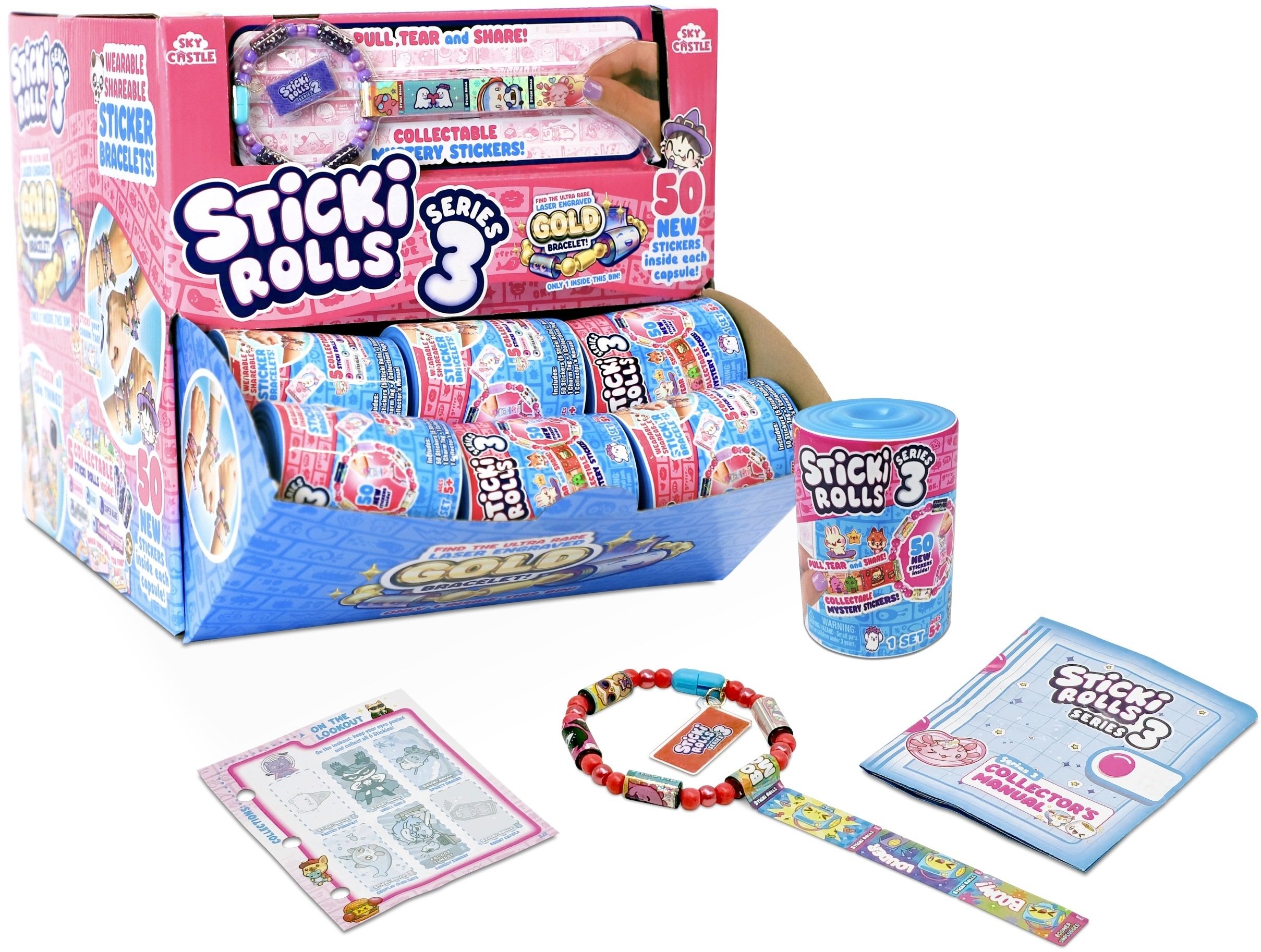 Usorteret STICKI Rolls STICKI Band Capsule