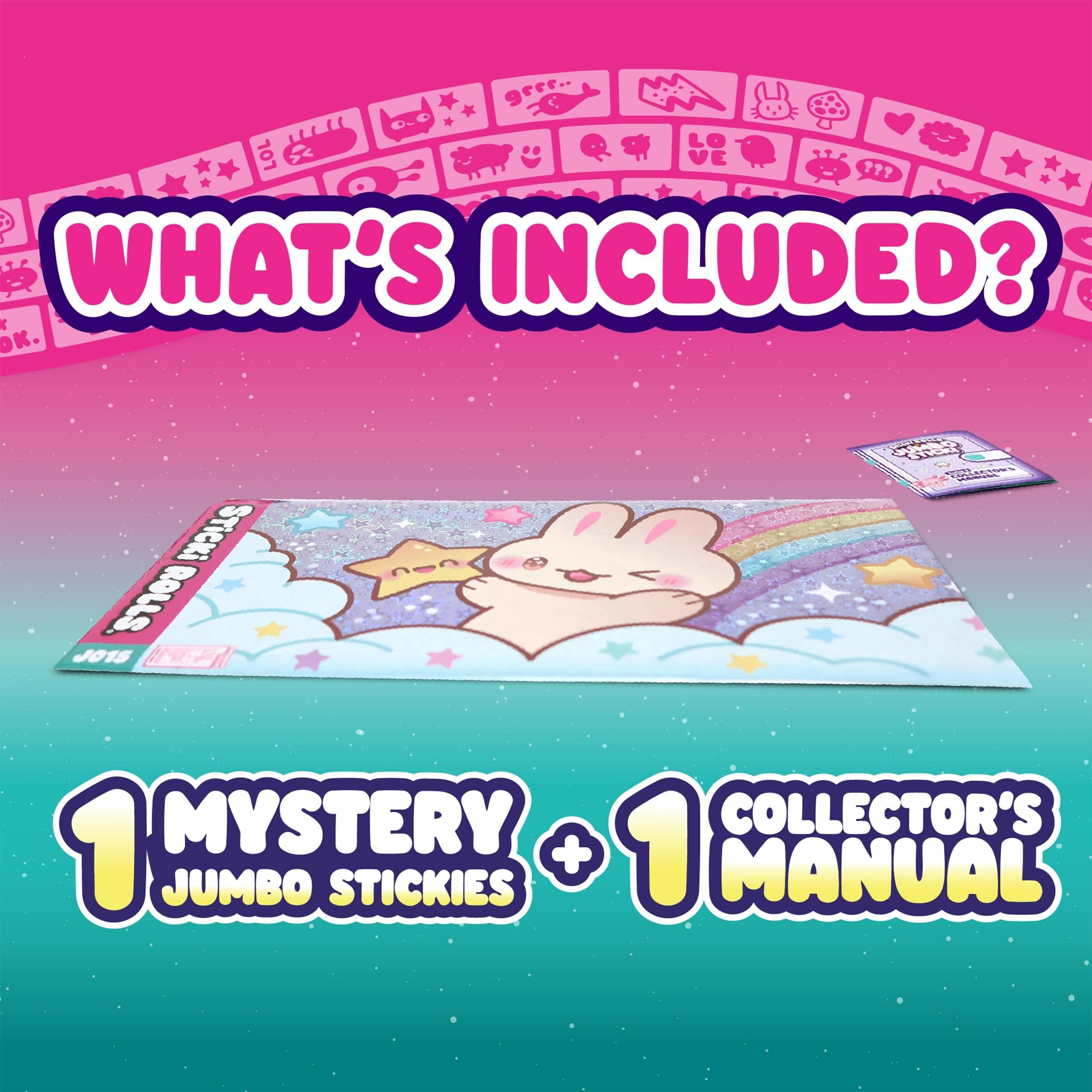 Usorteret STICKI ROLLS STICKI JUMBO MYSTERY