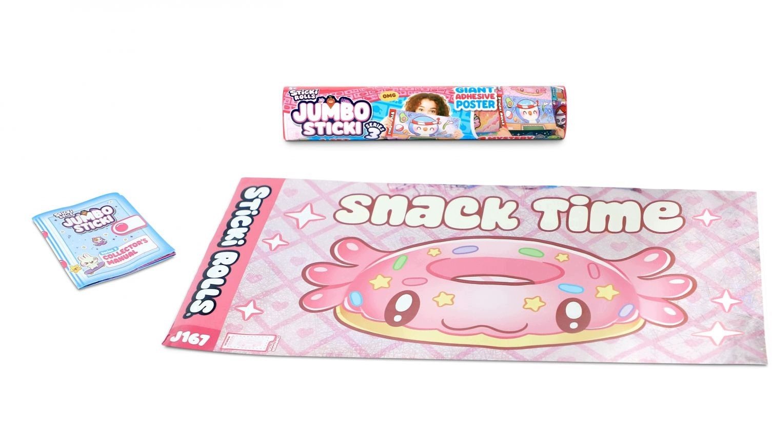 Usorteret Sticki rolls Sticki Jumbo Mystery
