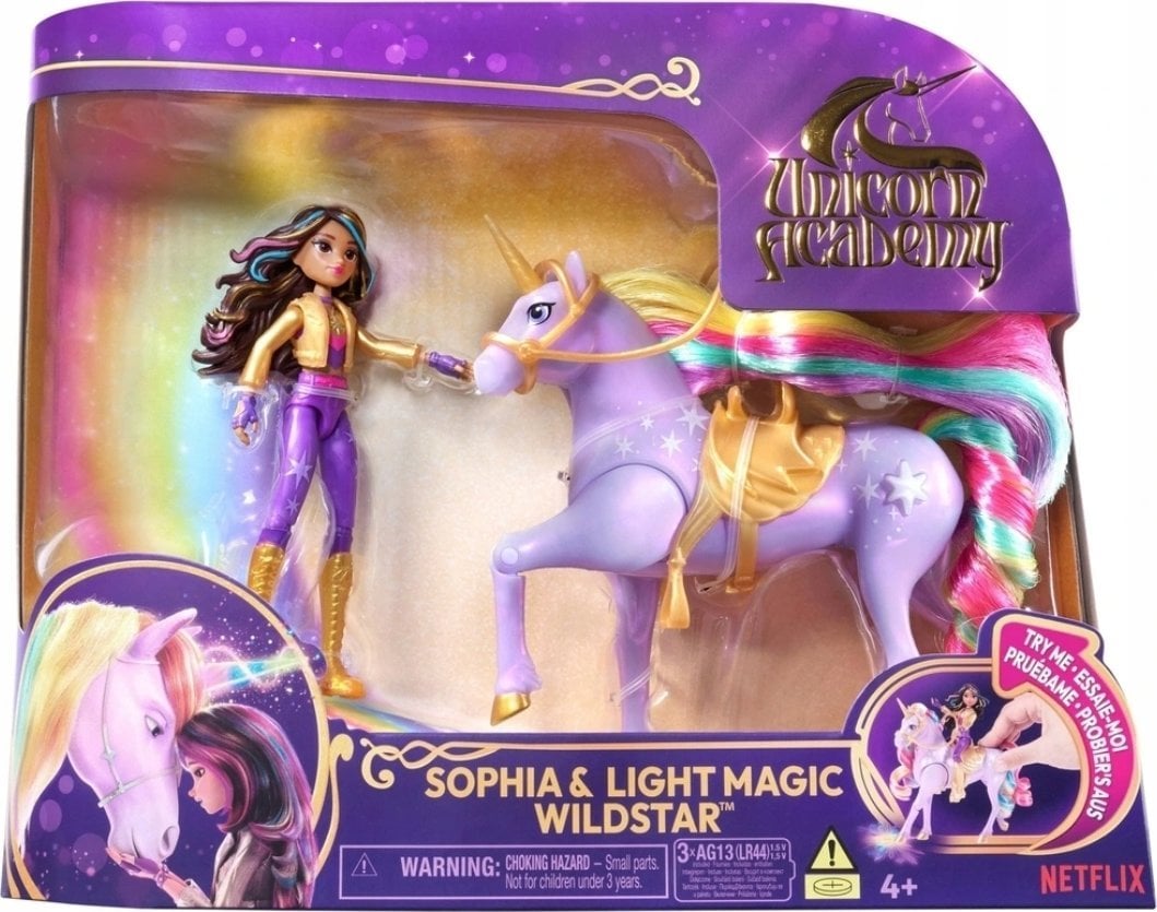 Usorteret Unicorn Academy Small Doll Sophia&Magic