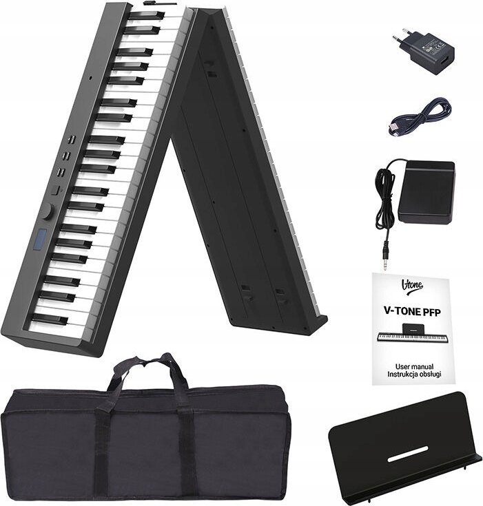 V-Tone PFP pianino cyfrowe przenośne składane