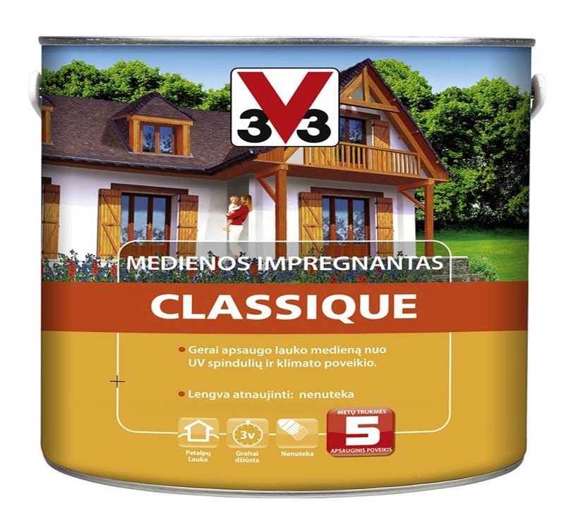 V33 WOOD IMPREGNATOR CLASSIQUE (OAK, 0