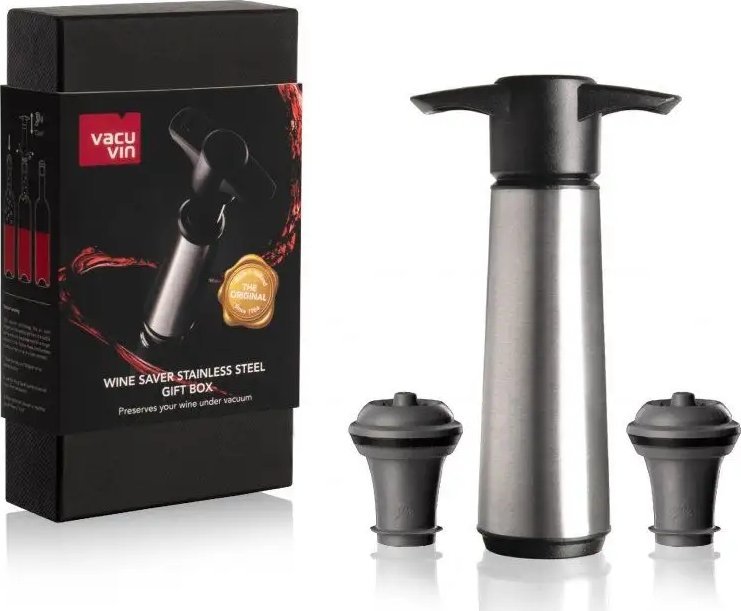 Vacu Vin Wine Saver Stainless Steel