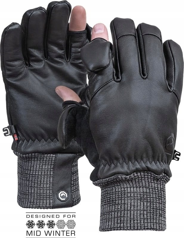 Vallerret Hatchet Leather Photography Glove Black
