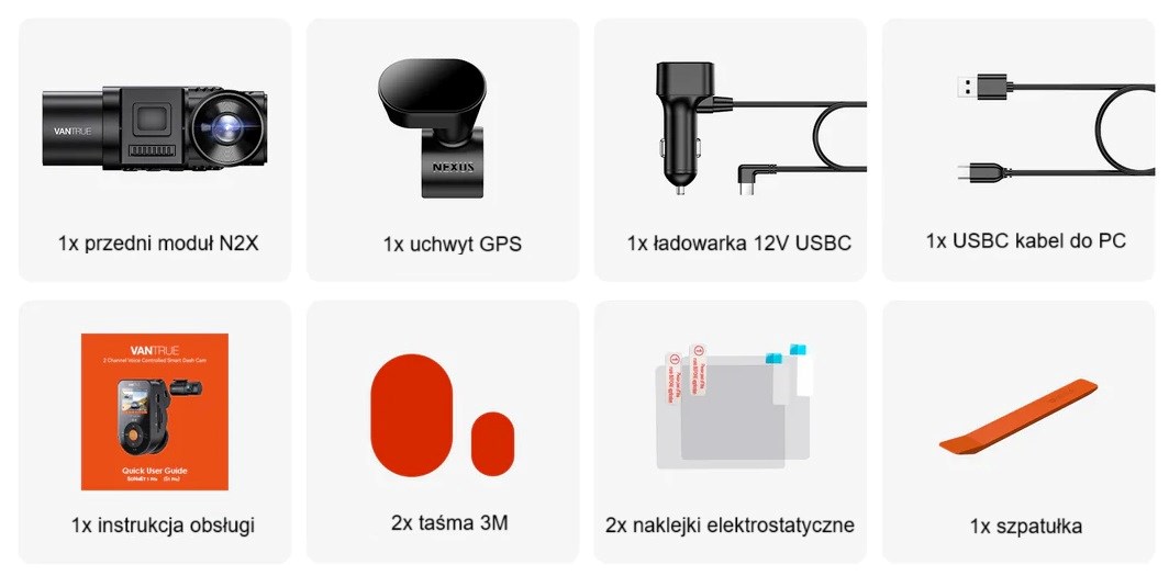 Smile Makers Vantrue N2X LTE video