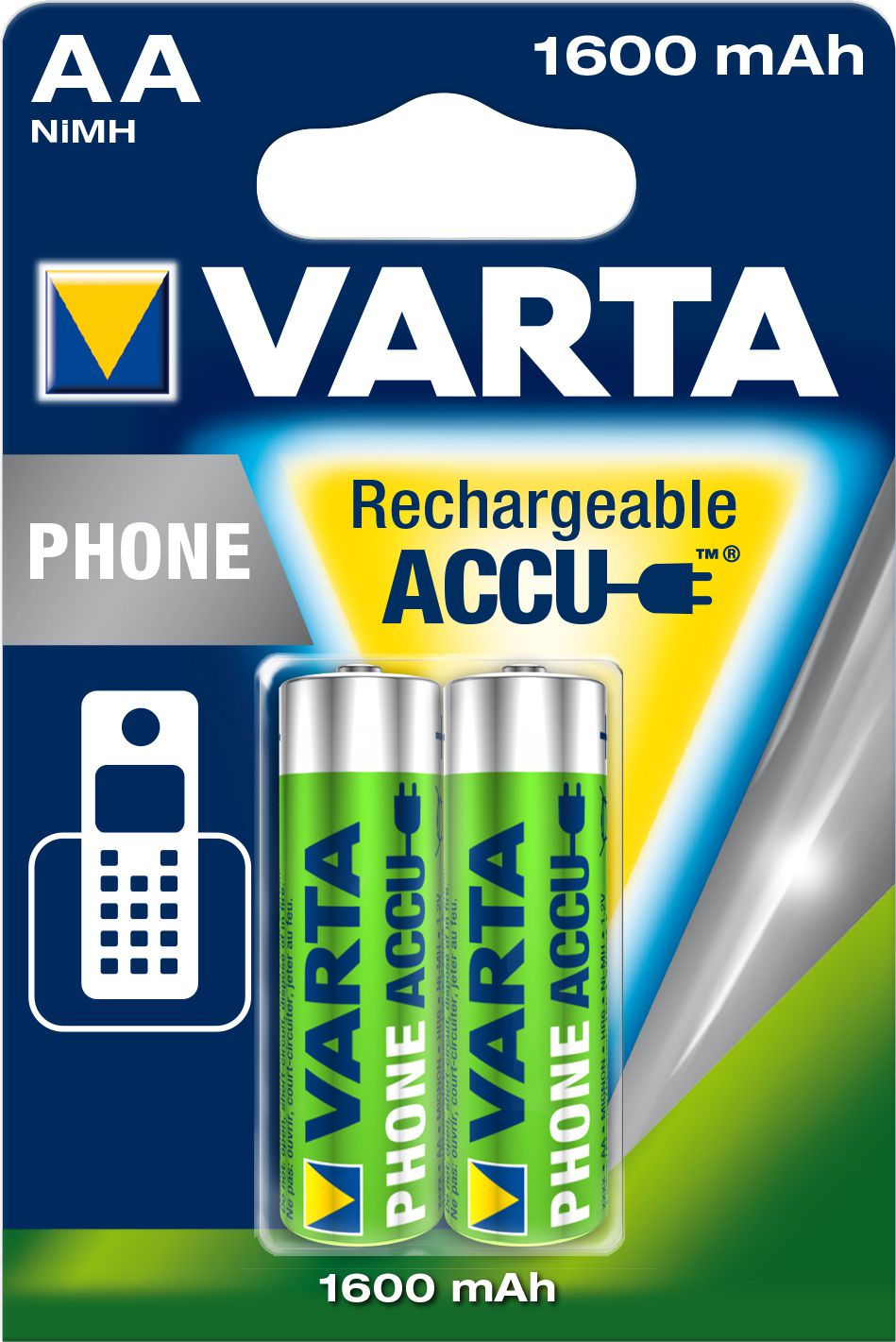 Varta Phone AA / R6 1600mAh