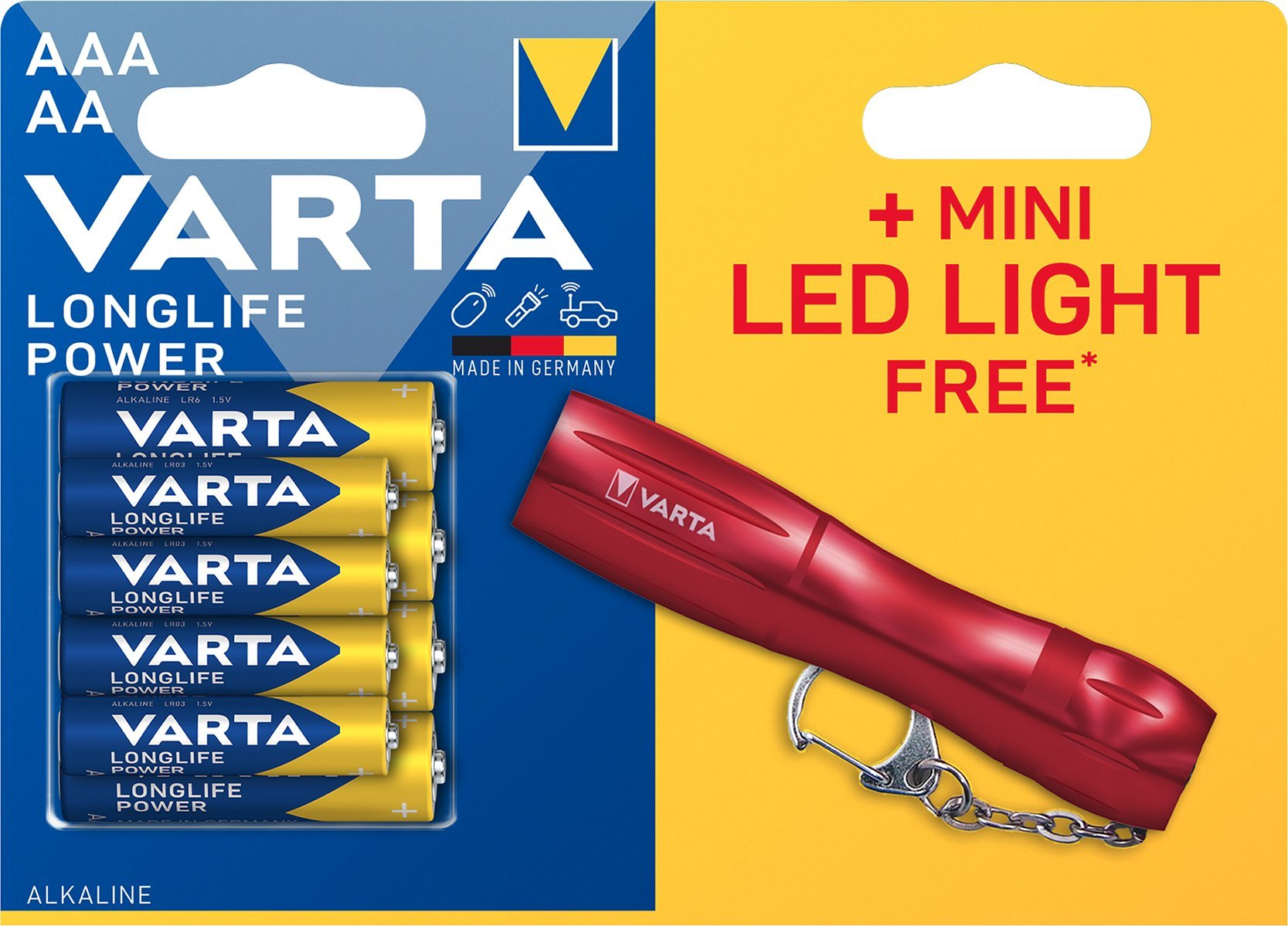 Varta  VARTA Longlife Power LR03/LR06 x4+