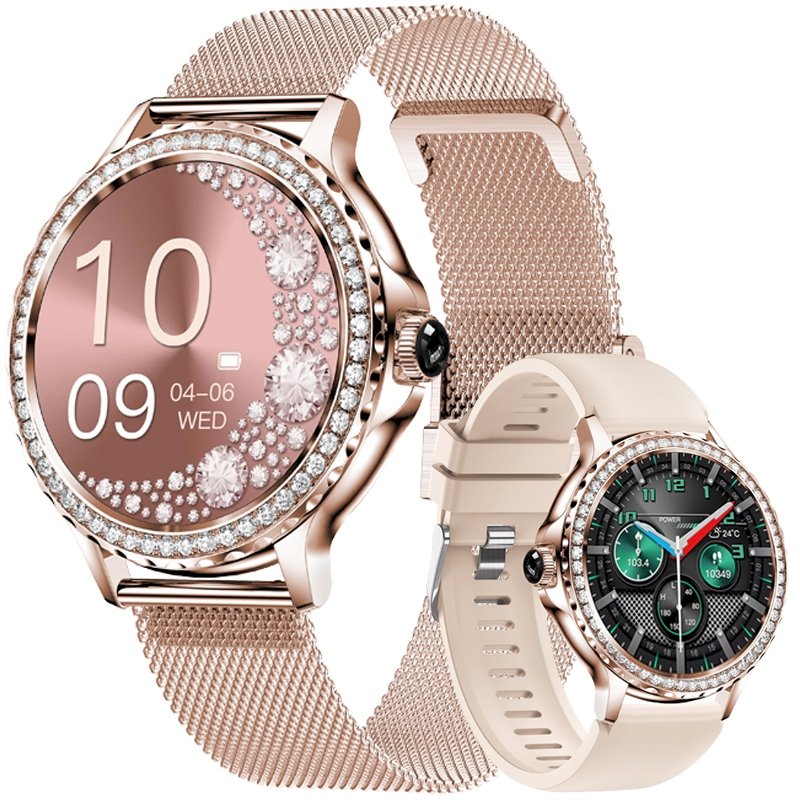 VELTORI Smartwatch VT320-1 Viedpulksteniszelta aproci +