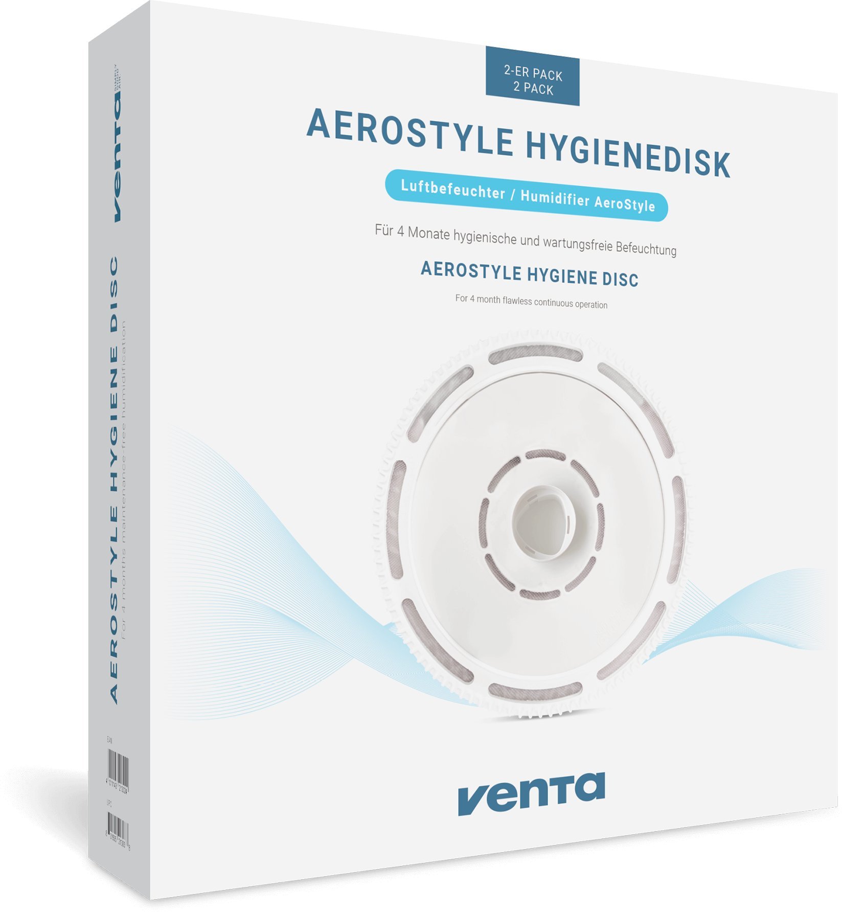 Venta Hygienedisk AeroStyle od, czyści higienicznie