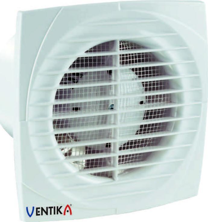 Ventika  Ścienny  Fi 100Mm ZSznurkowym Krótki