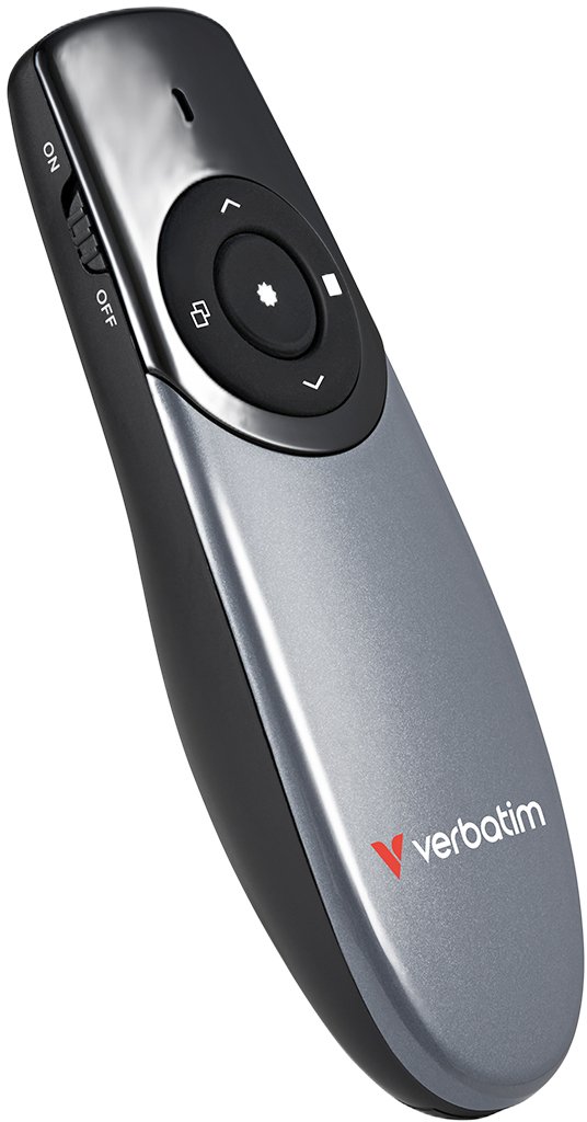 Verbatim  prezenter Focus, 2.4Ghz, szaro