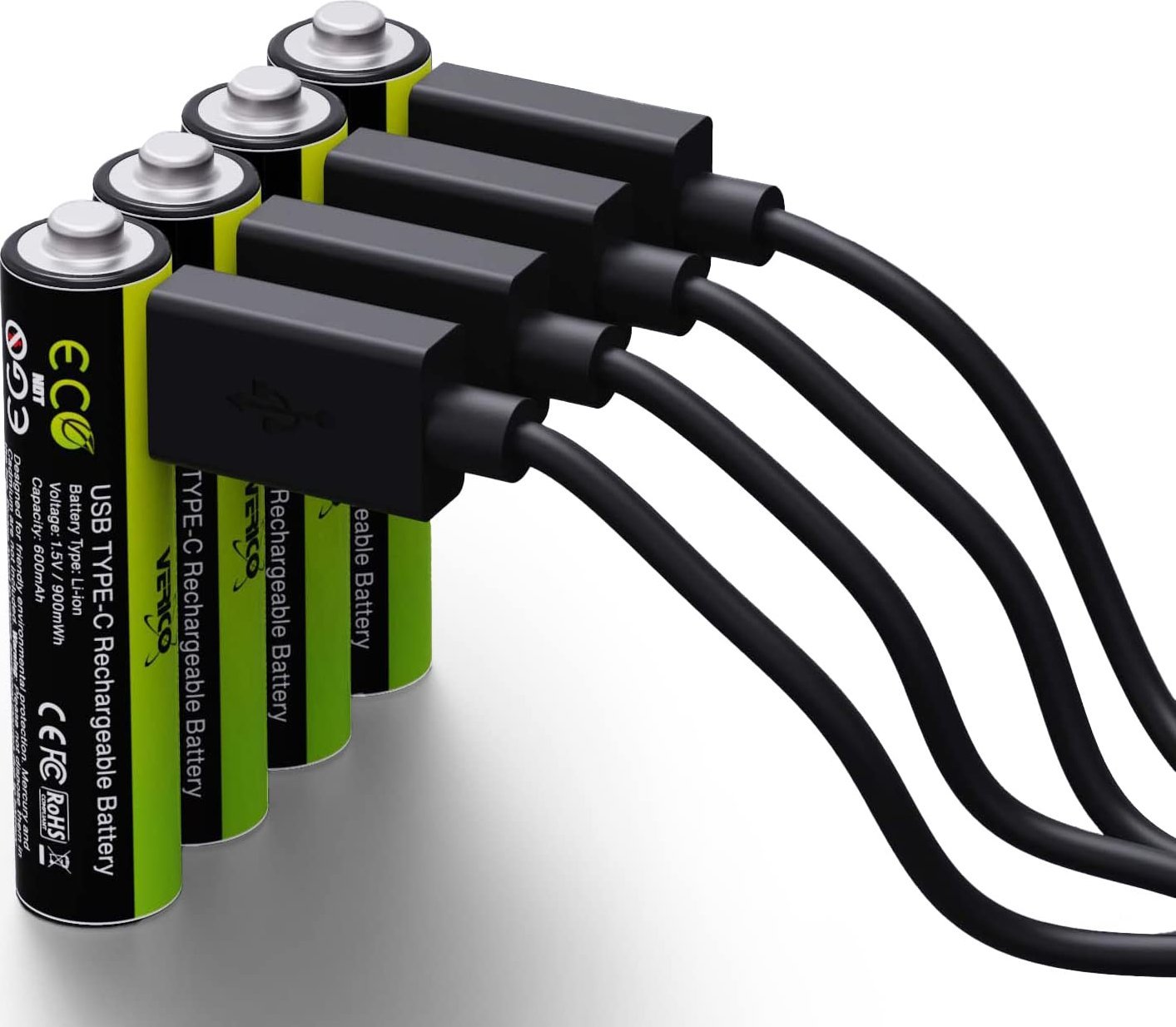 Verico LoopEnergy Li-Ion AAA900, USB-C, 4