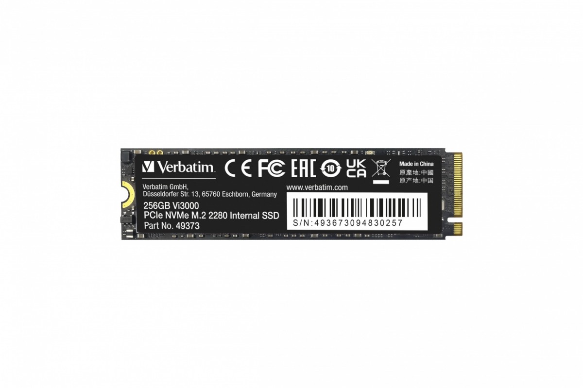 Verbatim Vi3000 PCIe NVM M.2