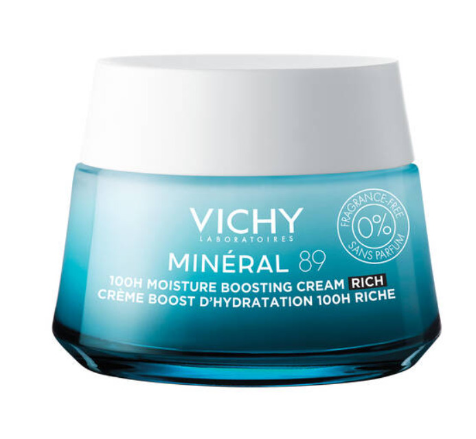 Vichy Mineral 89 Bogaty krem nawilżający
