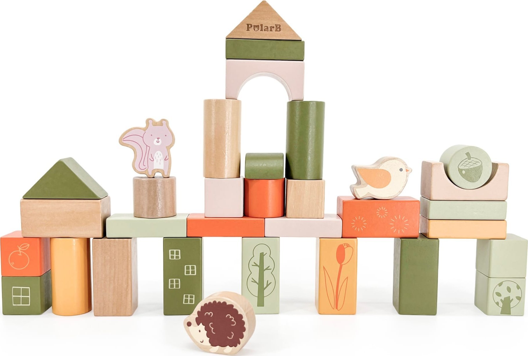 Viga Toys VIGA PolarB   Bloki Montessori