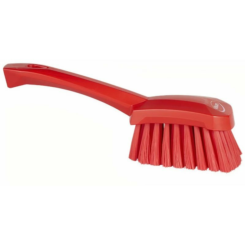 Vikan Dishwashing brush, , 27cm, red, polyester/PP/stainless
