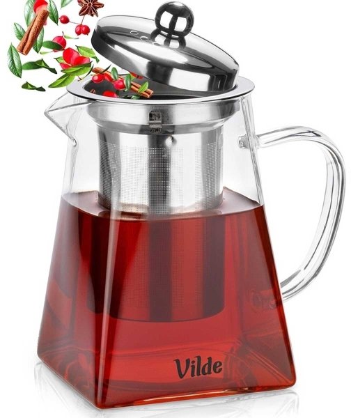 Vilde DZBANEK SZKLANY 730ml Z ZAPARZACZEM