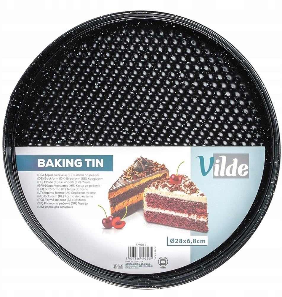 VildeTOWNICA ROZPINANA GRANITOWA FORMA 28CM VILDE