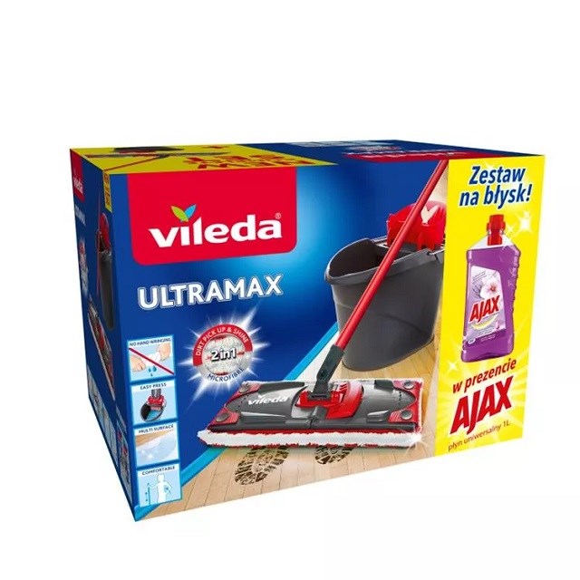 Mop Vileda Ultramax Box z wiadrem