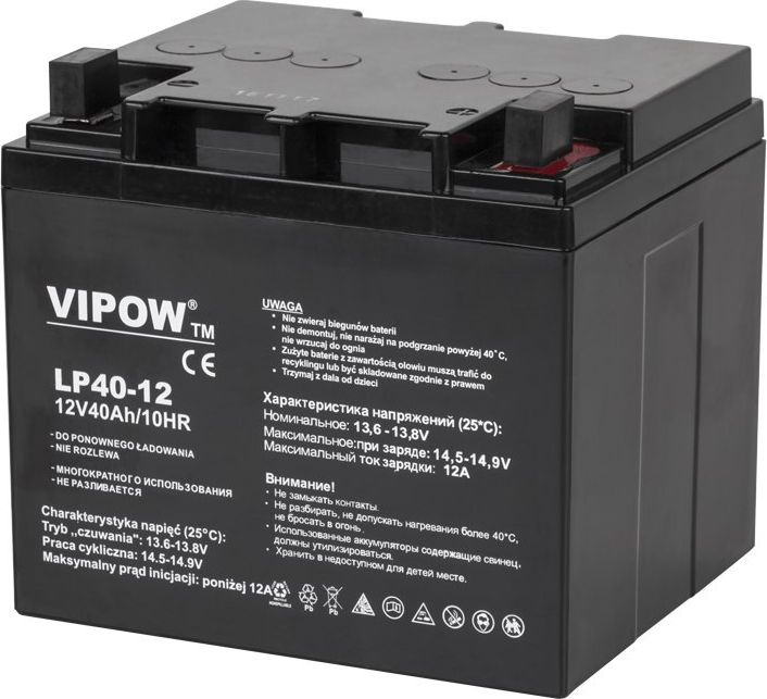 Vipow  12 V / 40 Ah