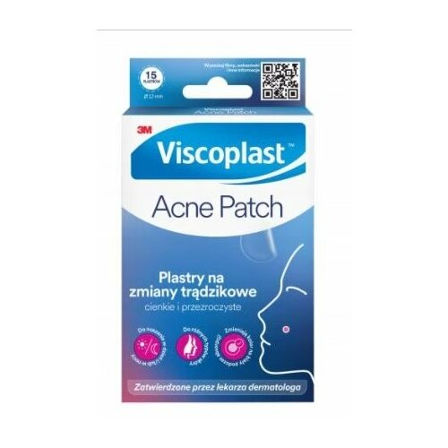 Viscoplast Plastryzmiany trądzikowe VISCOPLAST-3M Acne Patch
