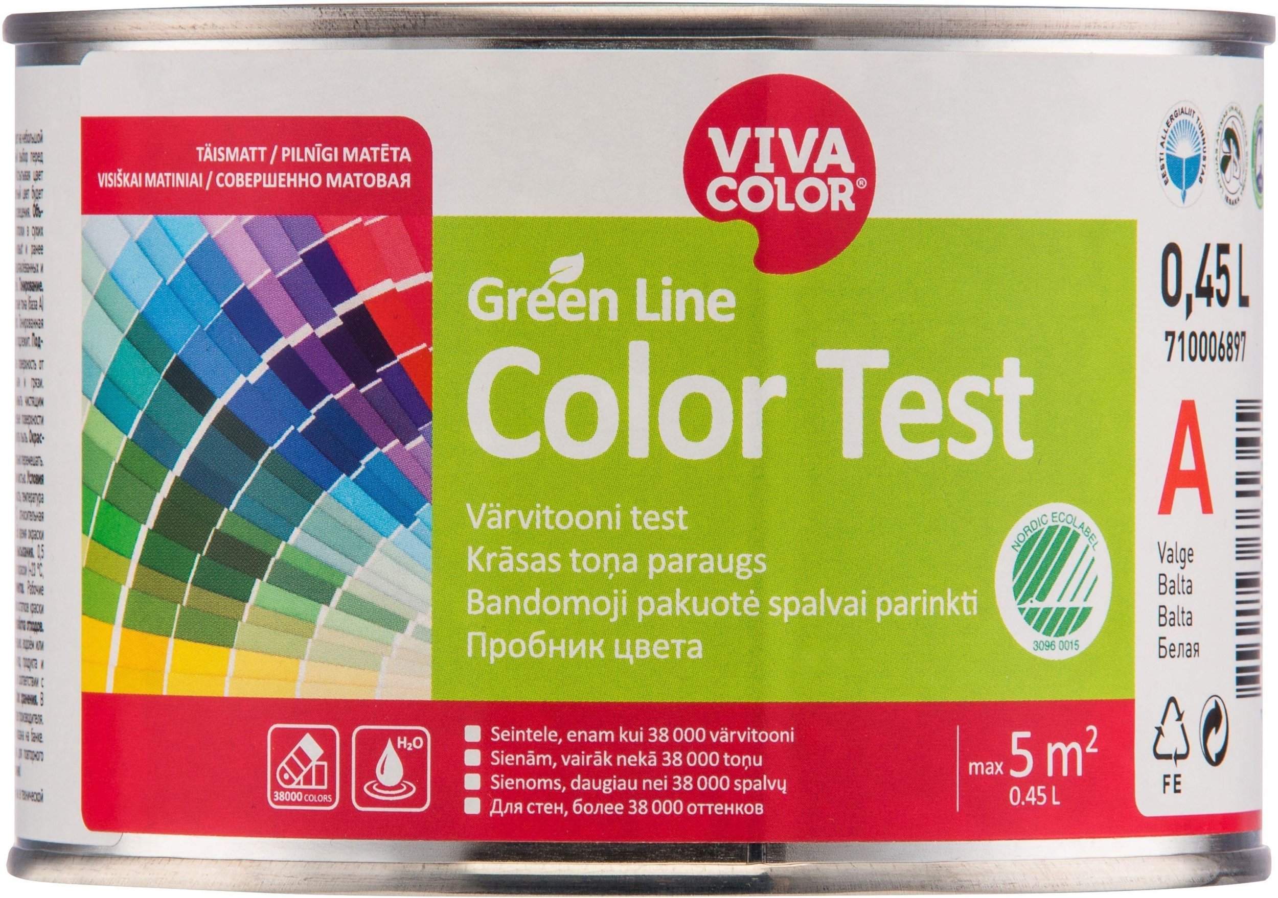 VivaColor PAINT GREEN LINE WALL 4