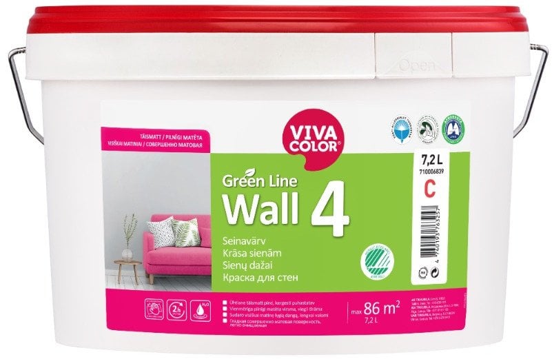 VivaColor PAINT GREEN LINE WALL 4