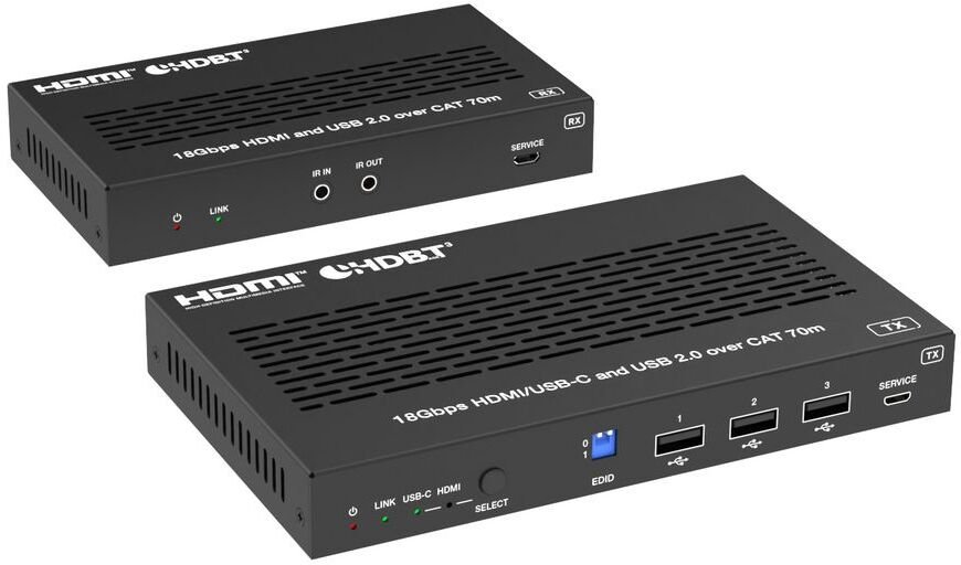 VivoLink 4K Extender HDMI and USB-C