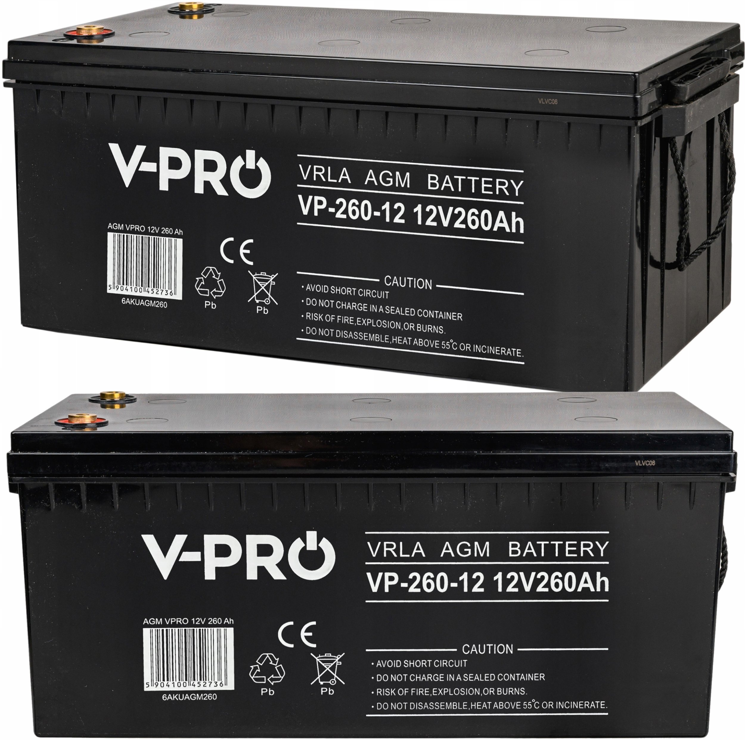 Volt AGM VPRO 12V 260Ah |