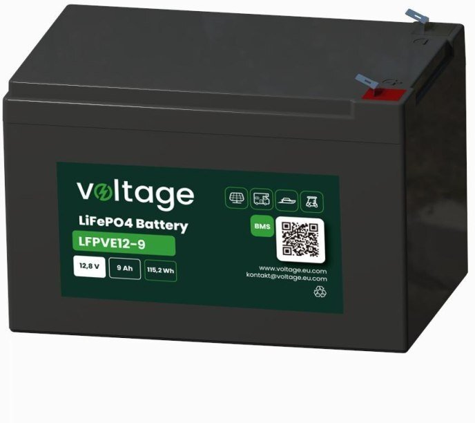 Voltage LiFePO4 12,8 V 9