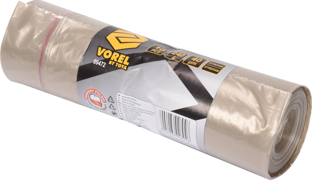 Vorel Worki styropian i wełnę 240L