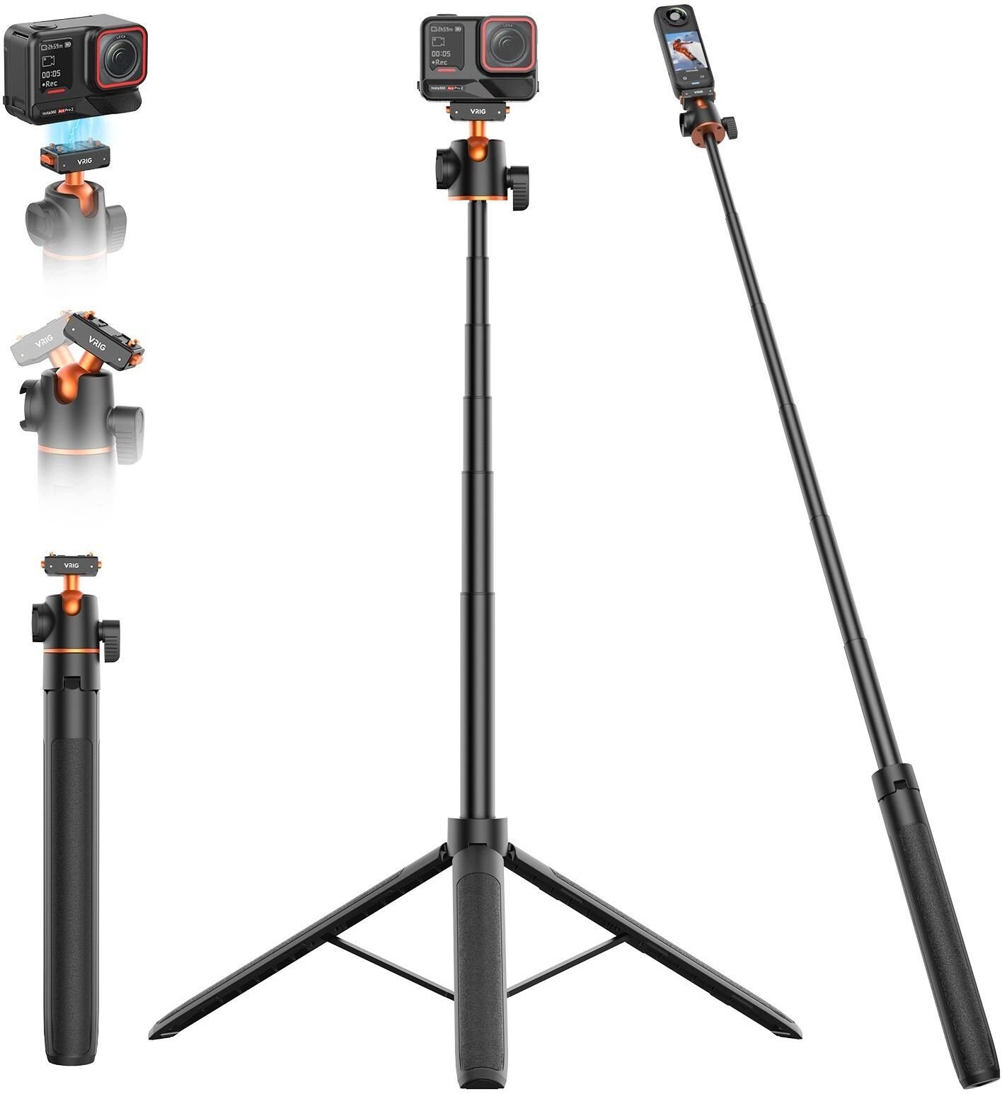 VRIG  Selfie Stick Kijek Grip   Do