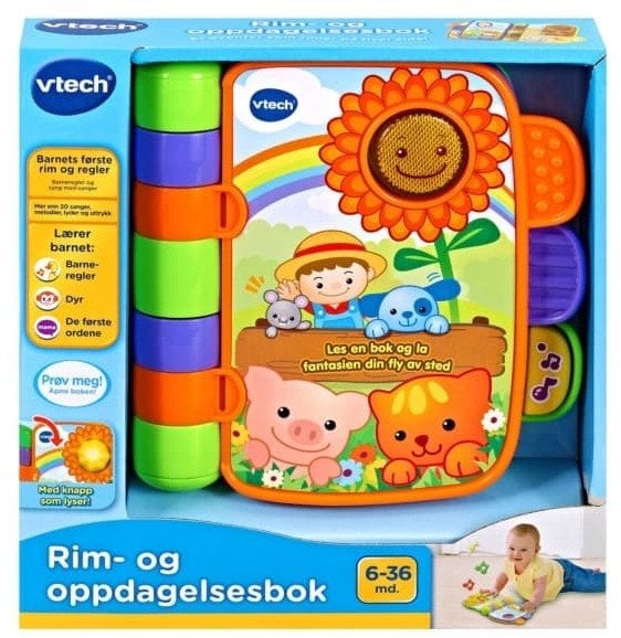 Vtech Vtech Baby Rim og Opdagelsesbok
