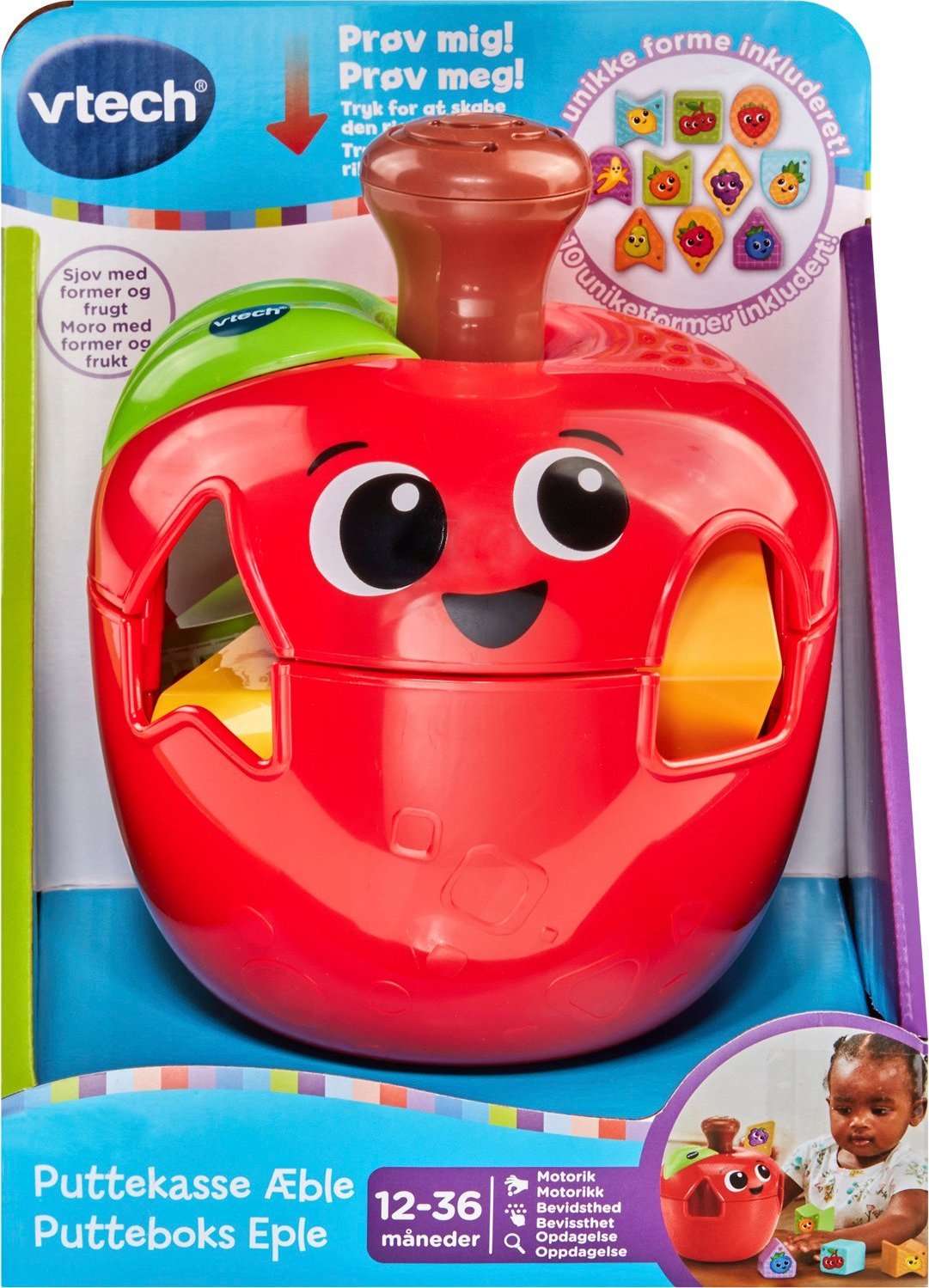 Vtech Vtech Sorting Fun Apple DK/NO