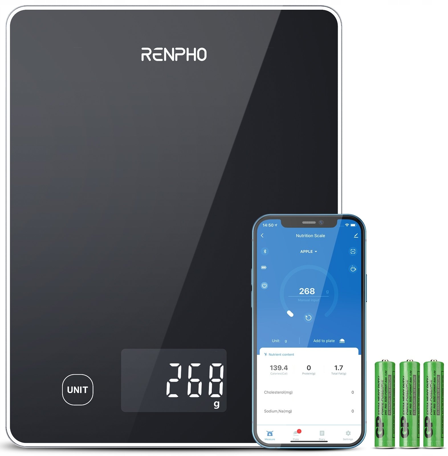 Kuchenna Renpho Scale Calibra 1l Smart