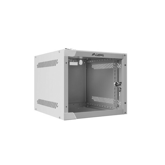 LANBERG WALL-MOUNTED 10" RACK CABINET 4U