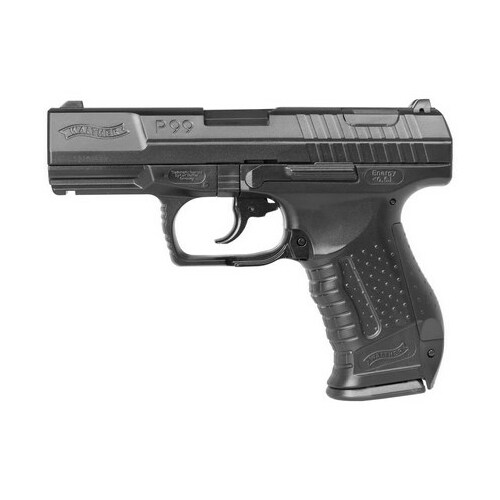 Walther P99 spring-loaded ASG pistol black