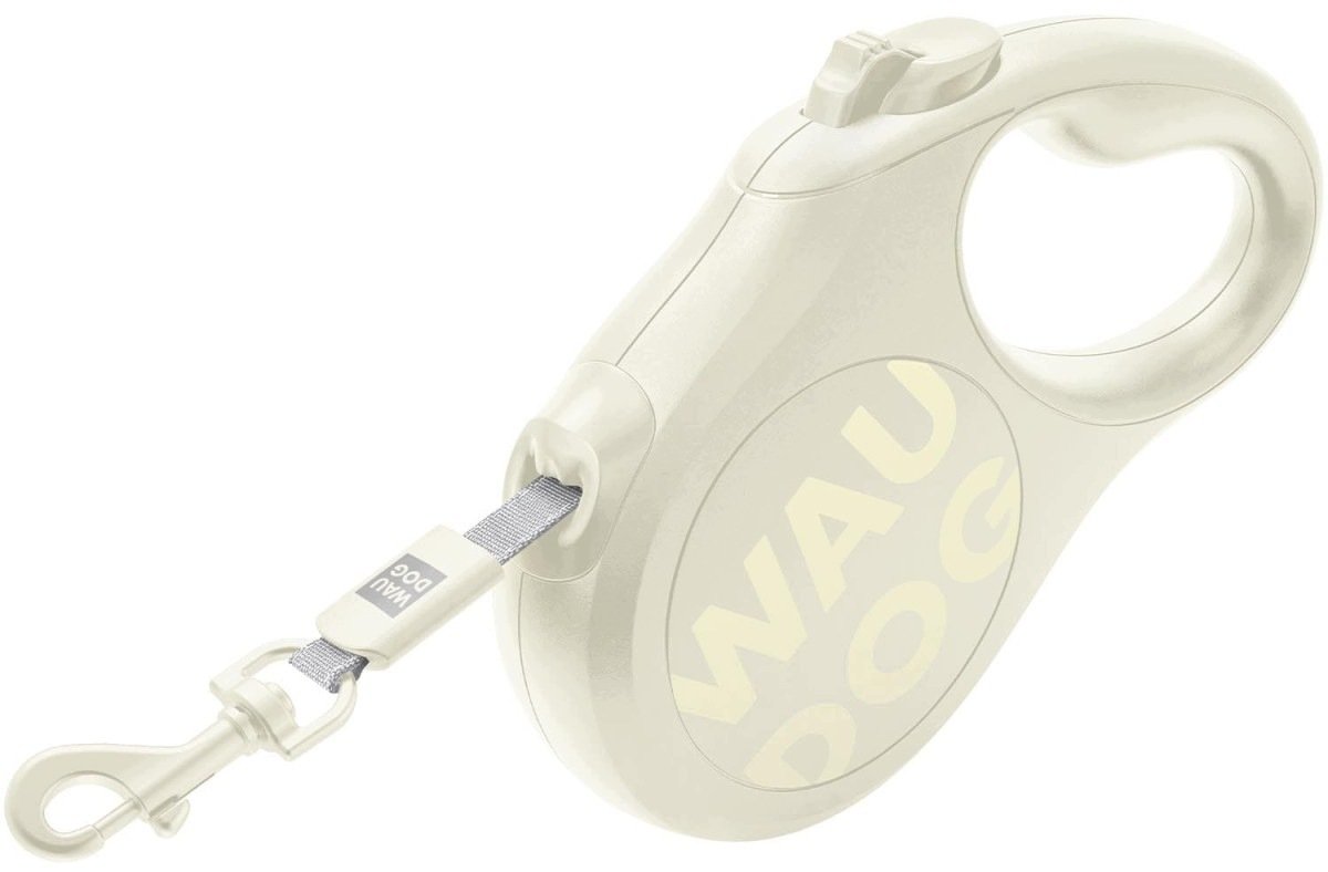 Waudog WAU DOG Smycz  Monochrome White