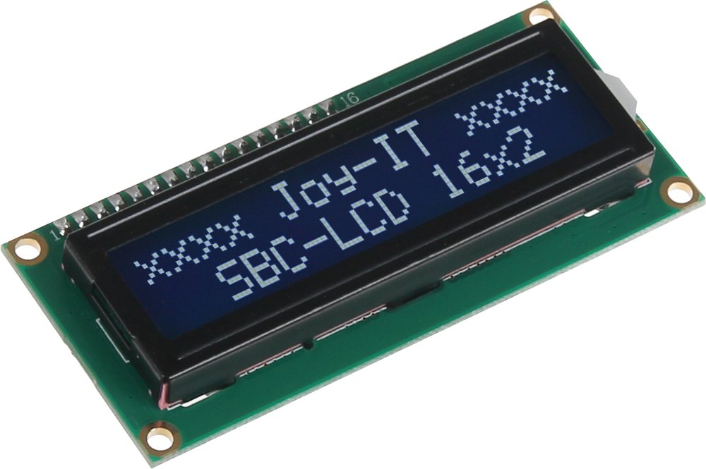 Waveshare Joy-iT 16x2 LCD Character Display