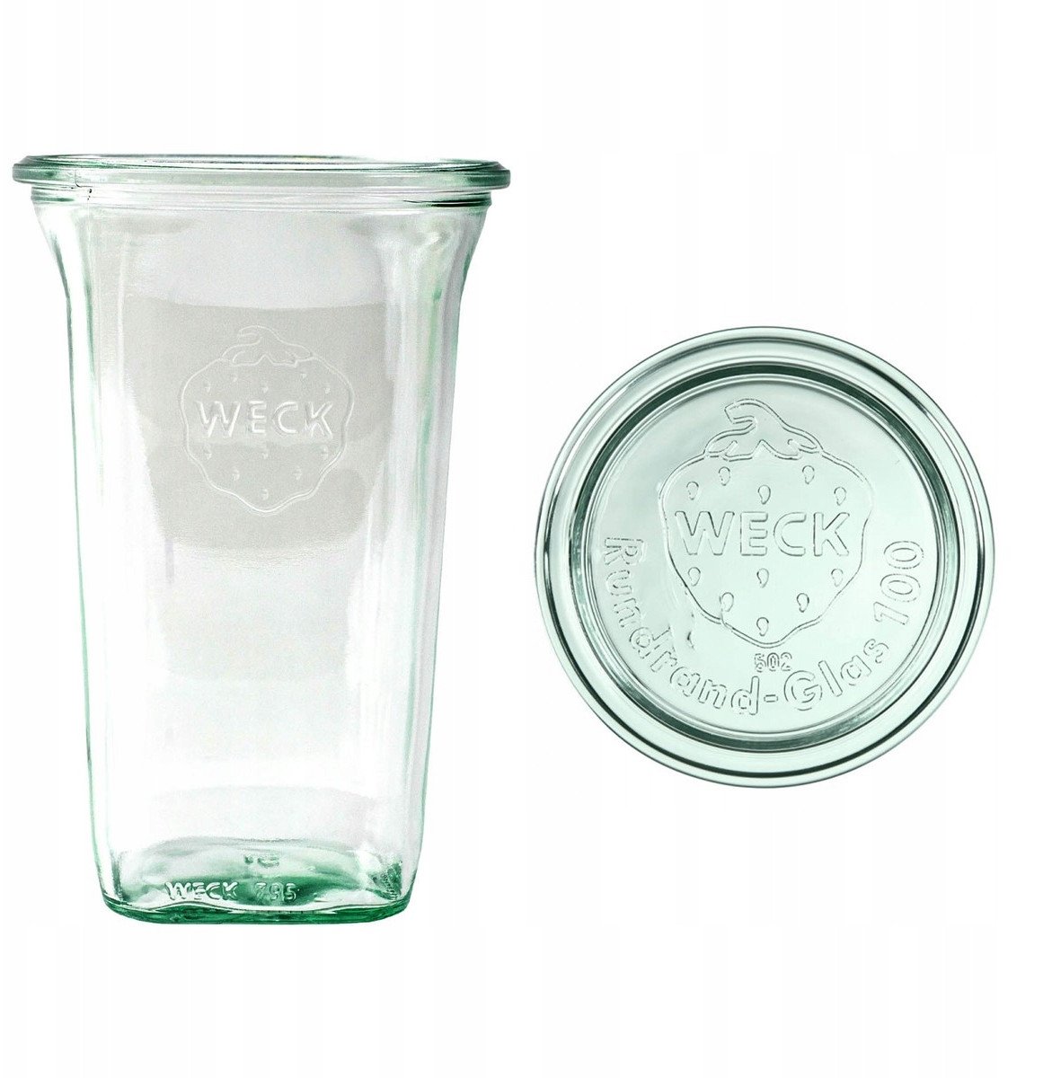 Weck  Quadro 795 ml z pokrywą