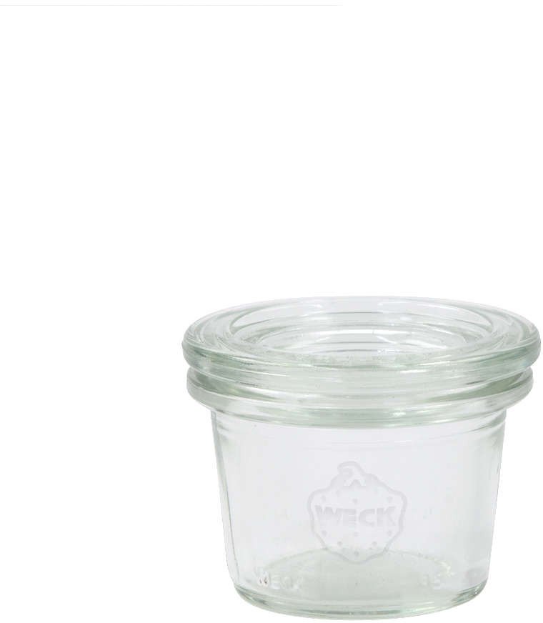 Weck Mini-Sturz 35 ml z pokrywą